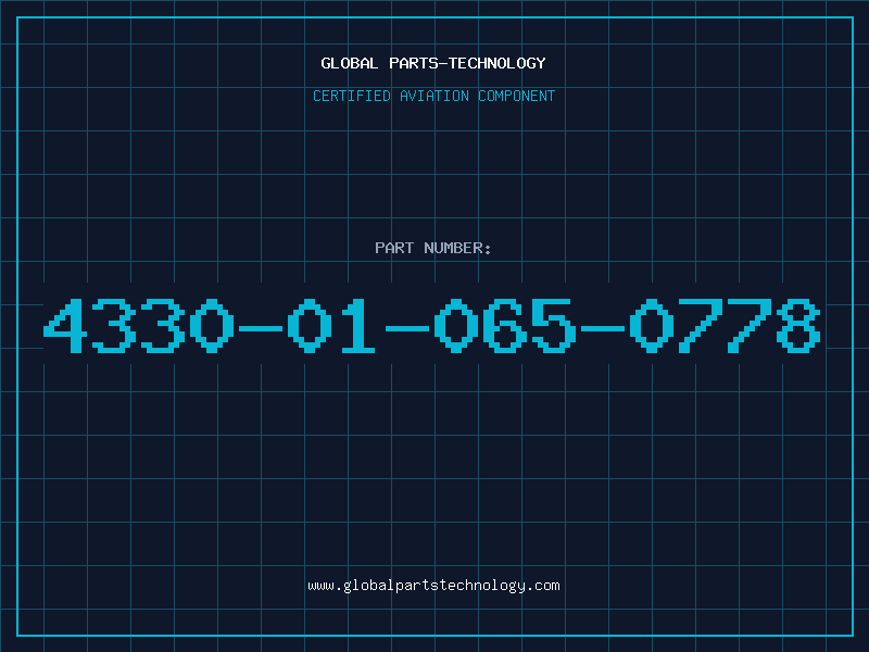 Aviation Part 4330-01-065-0778
