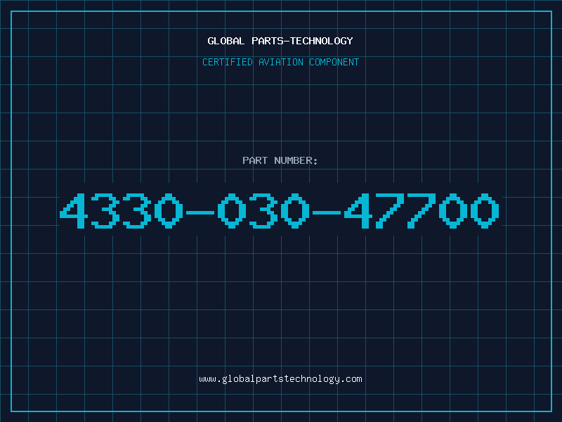Aviation Part 4330-030-47700