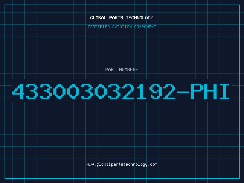 Aviation Part 433003032192-PHI
