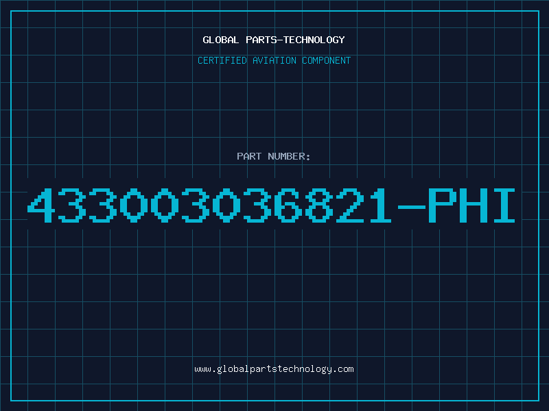 Aviation Part 433003036821-PHI