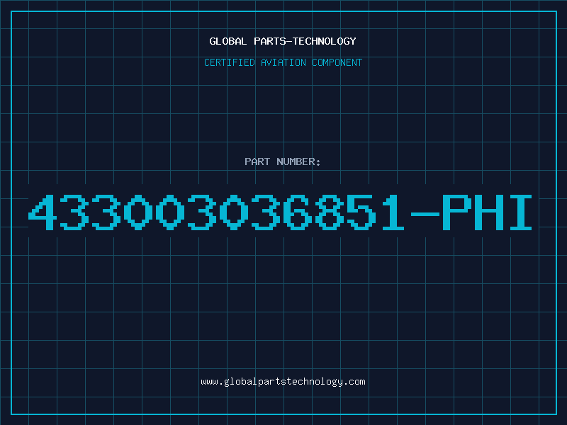 Aviation Part 433003036851-PHI