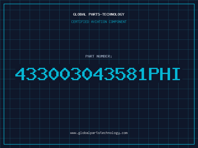 Aviation Part 433003043581PHI