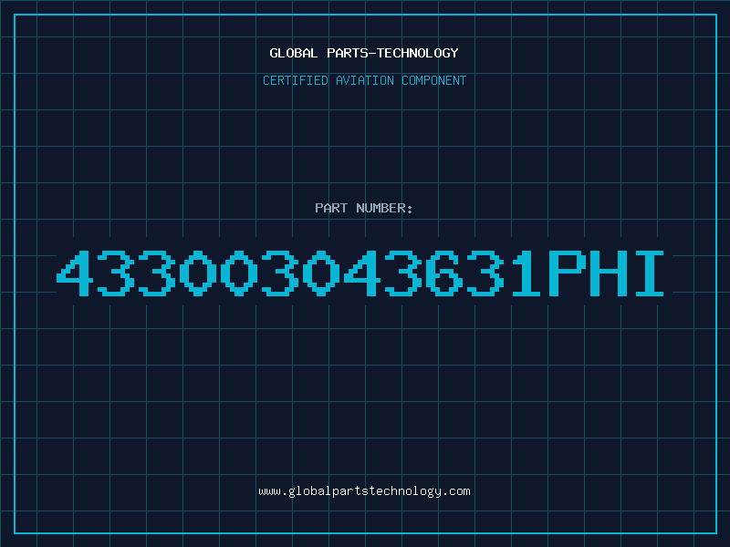 Aviation Part 433003043631PHI