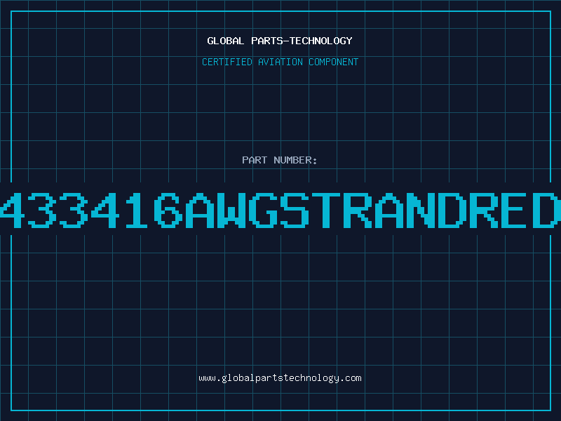 Aviation Part 433416AWGSTRANDRED