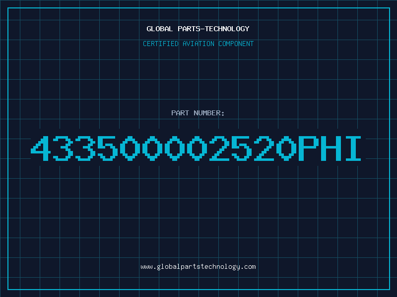 Aviation Part 433500002520PHI