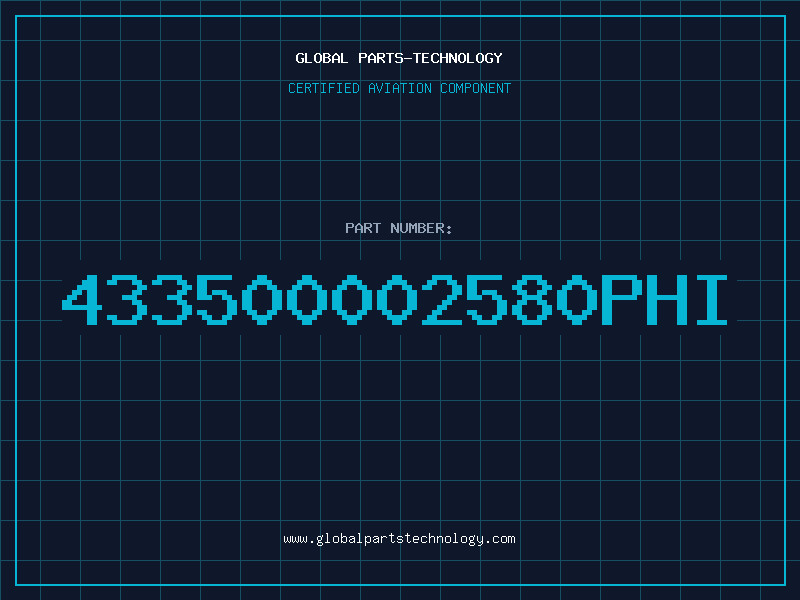 Aviation Part 433500002580PHI