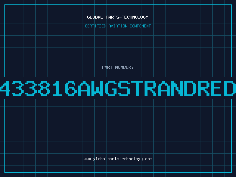 Aviation Part 433816AWGSTRANDRED