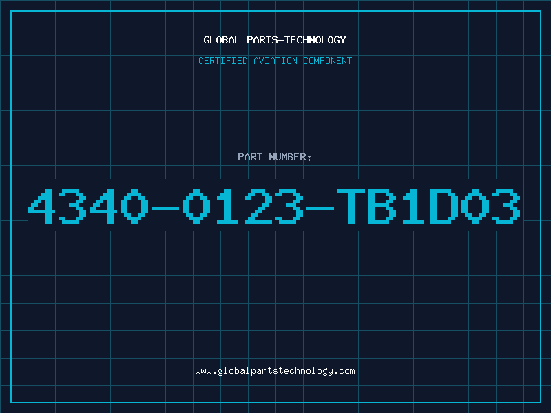 Aviation Part 4340-0123-TB1D03