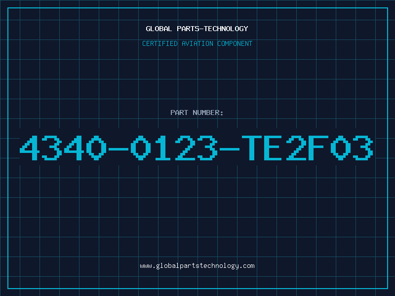 Aviation Part 4340-0123-TE2F03