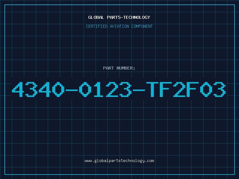 Aviation Part 4340-0123-TF2F03