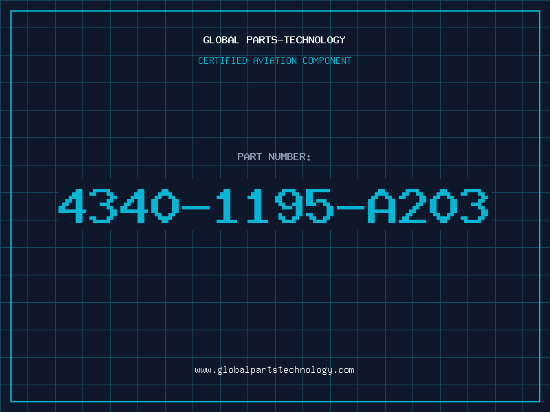 Aviation Part 4340-1195-A203