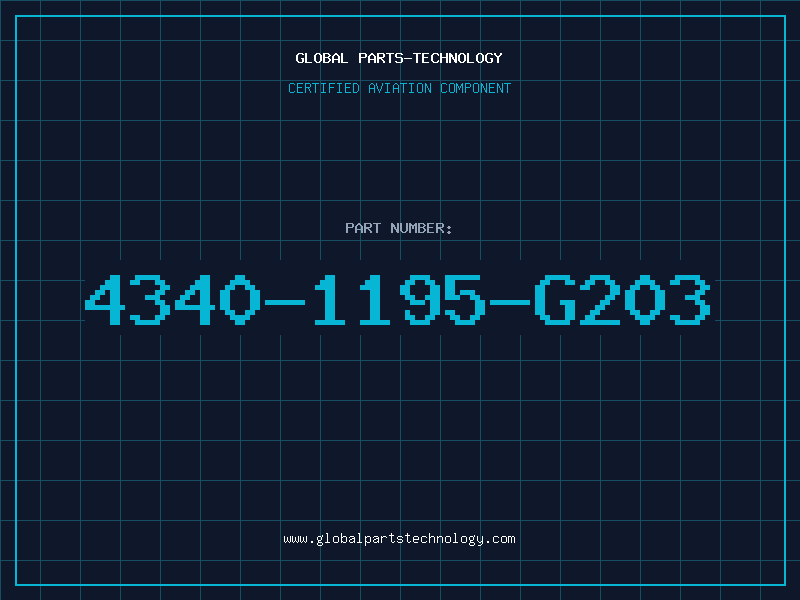Aviation Part 4340-1195-G203