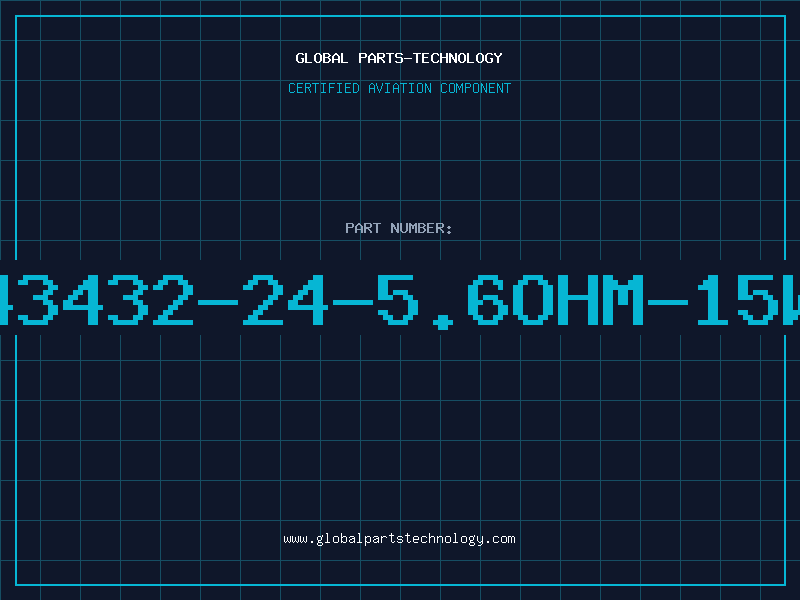 Aviation Part 43432-24-5.6OHM-15W