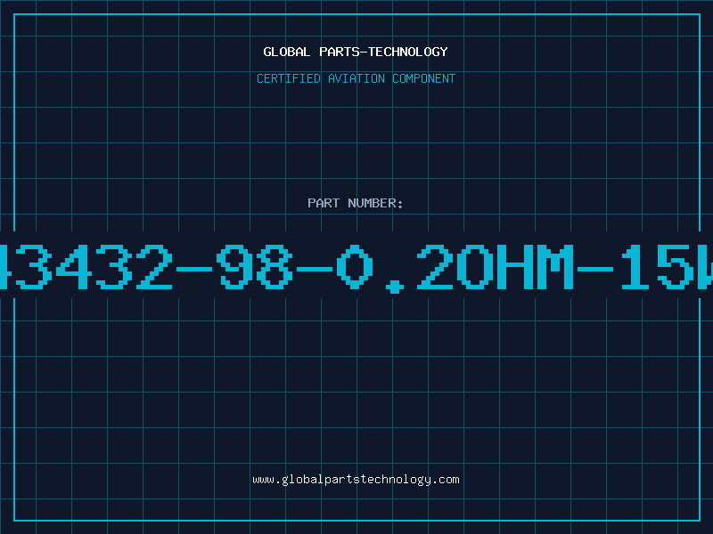 Aviation Part 43432-98-0.2OHM-15W