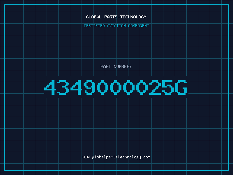 Aviation Part 4349000025G