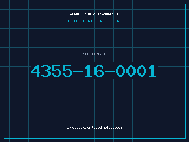 Aviation Part 4355-16-0001