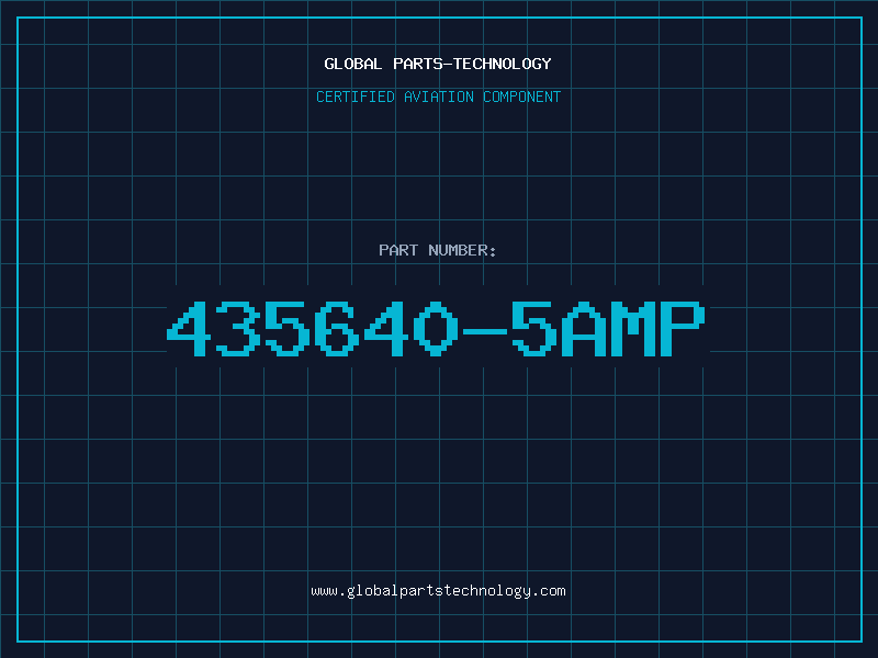 Aviation Part 435640-5AMP