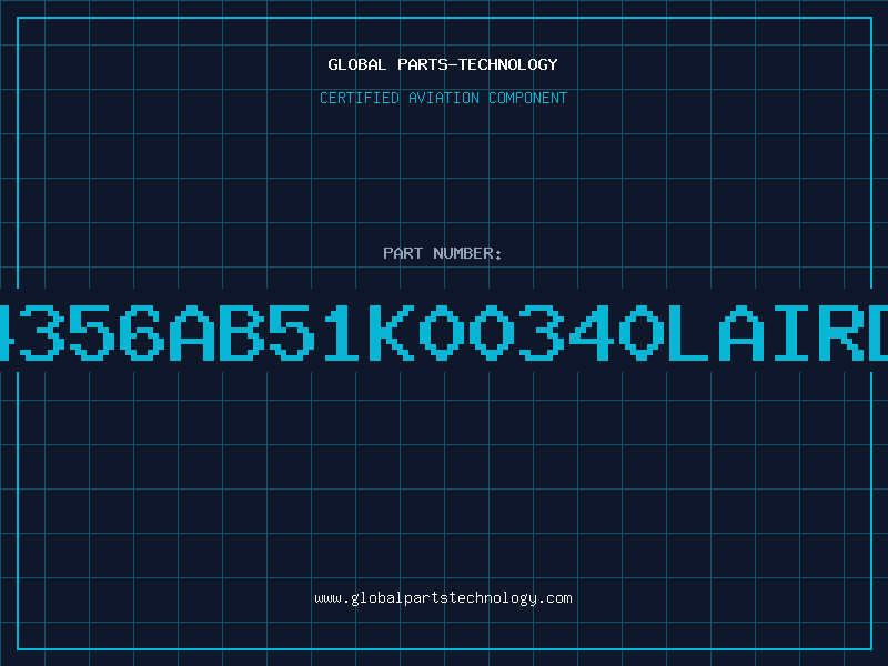 Aviation Part 4356AB51K00340LAIRD