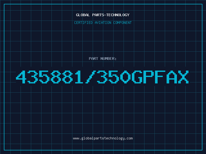 Aviation Part 435881/350GPFax