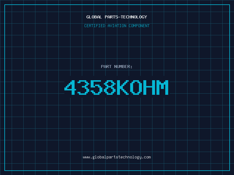 Aviation Part 4358KOHM