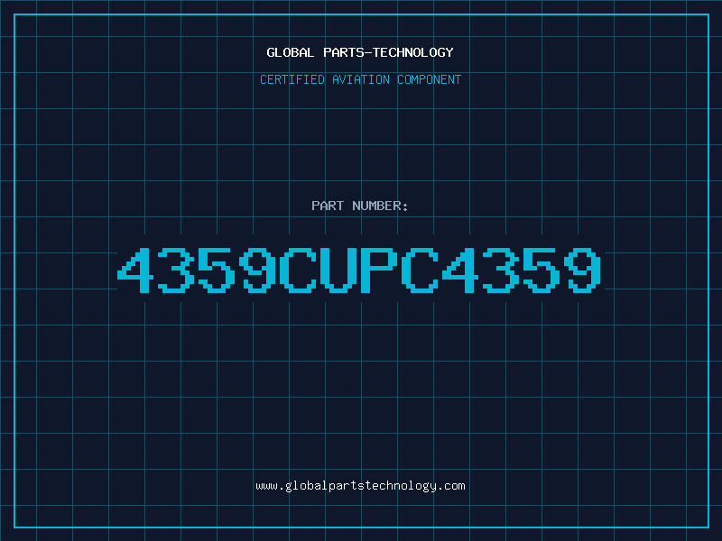 Aviation Part 4359CUPC4359