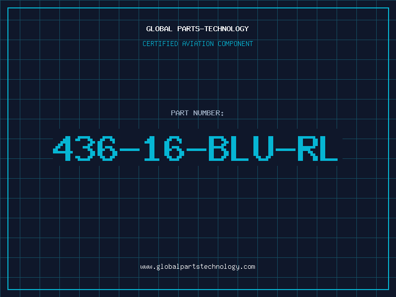 Aviation Part 436-16-BLU-RL