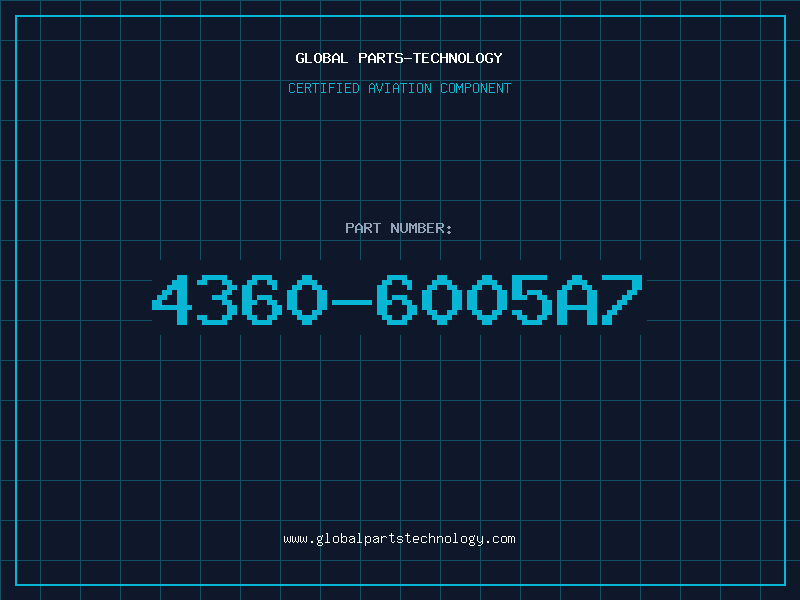 Aviation Part 4360-6005A7