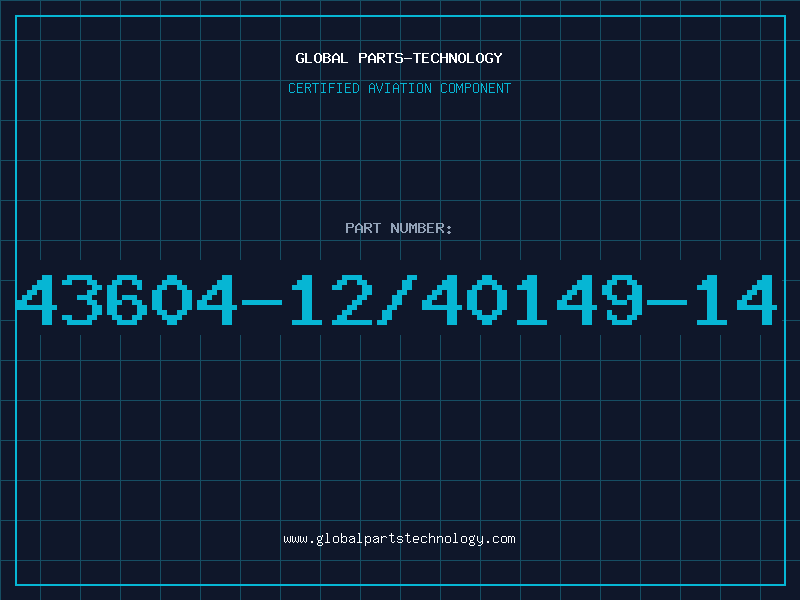 Aviation Part 43604-12/40149-14
