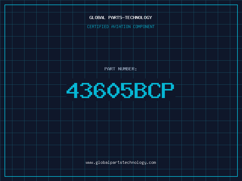 Aviation Part 43605BCP