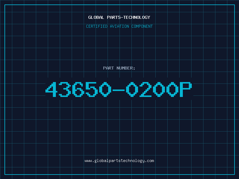 Aviation Part 43650-0200P