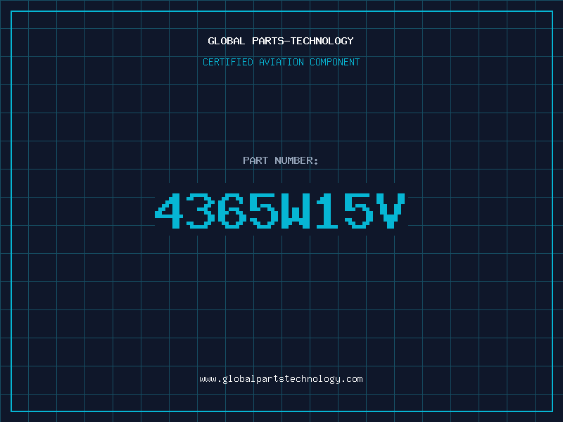 Aviation Part 4365W15V
