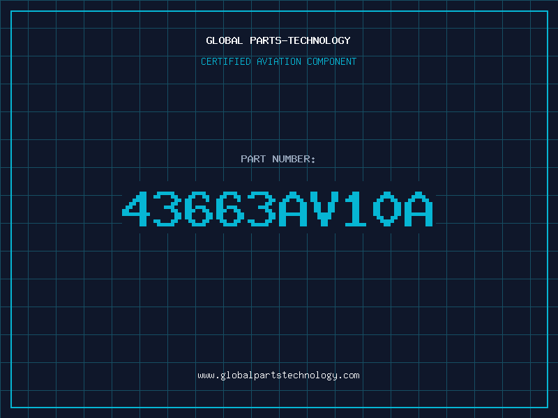 Aviation Part 43663AV10A