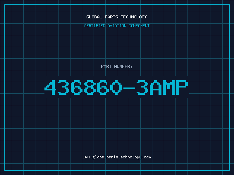 Aviation Part 436860-3AMP