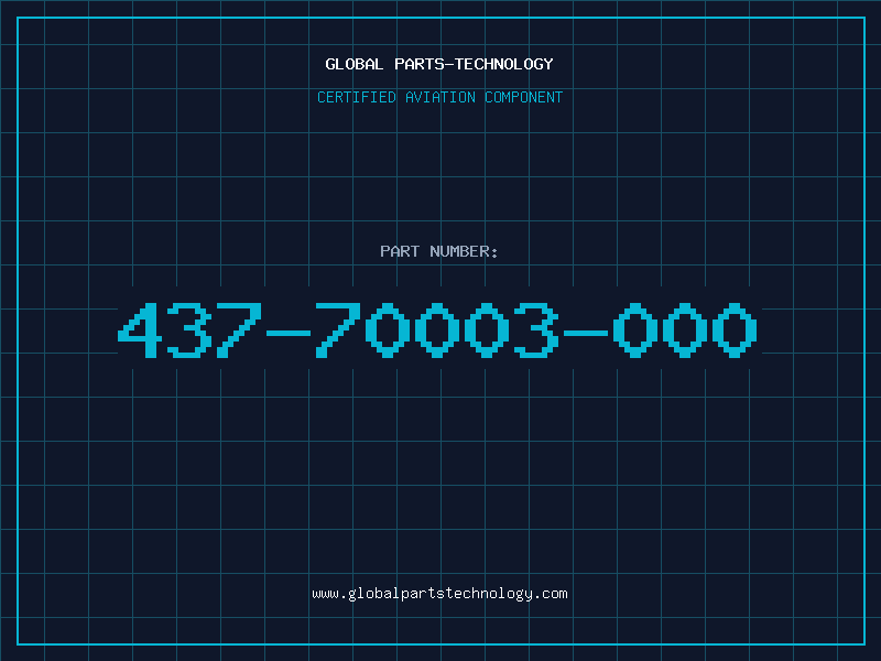 Aviation Part 437-70003-000