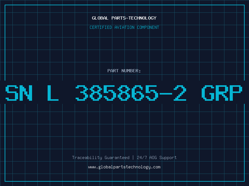 Aviation Part 4379 SN L 385865-2 GRP A EL