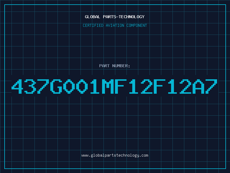 Aviation Part 437G001MF12F12A7