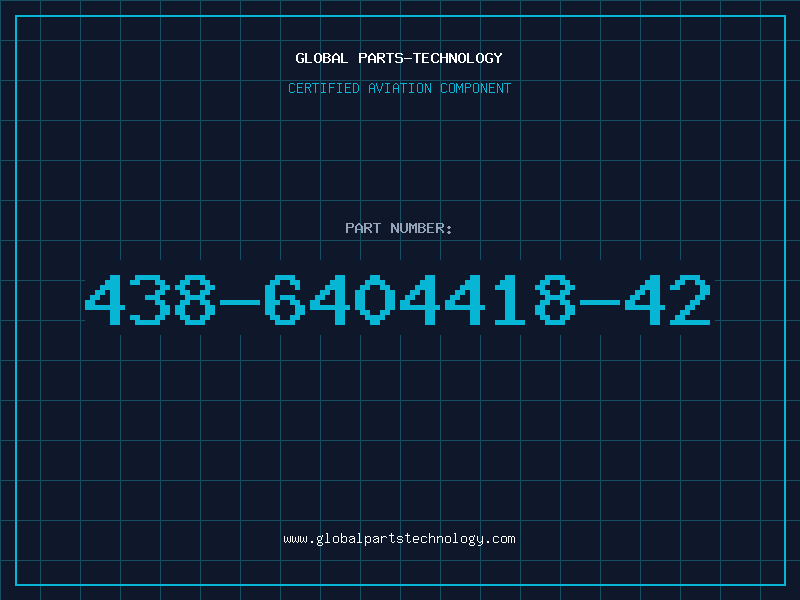 Aviation Part 438-6404418-42