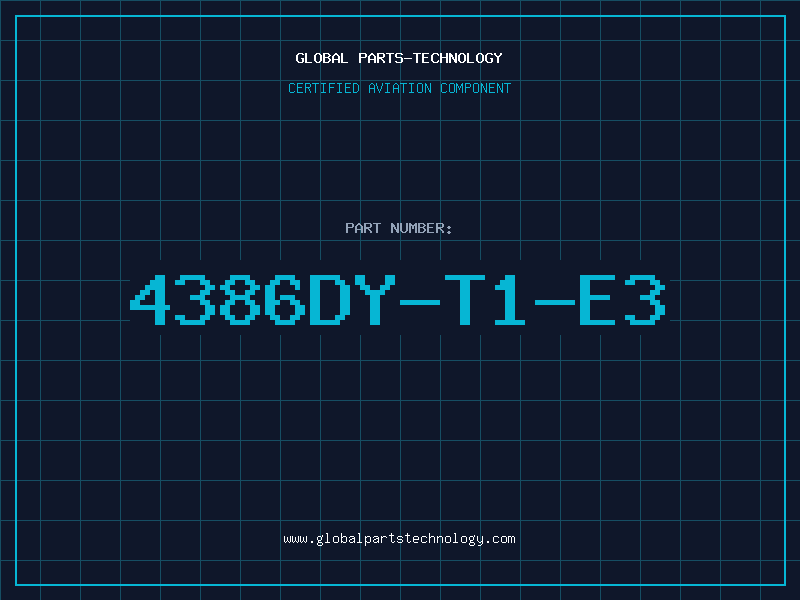 Aviation Part 4386DY-T1-E3