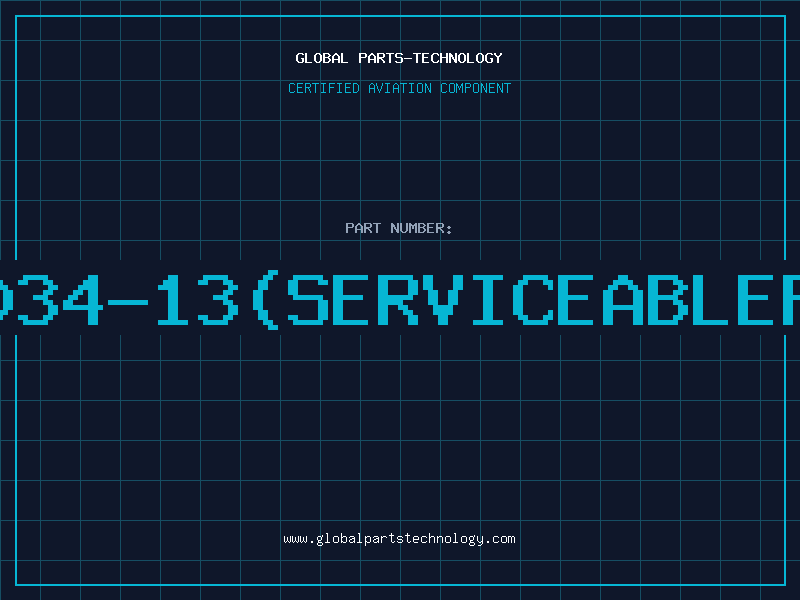 Aviation Part 439034-13(serviceablepart