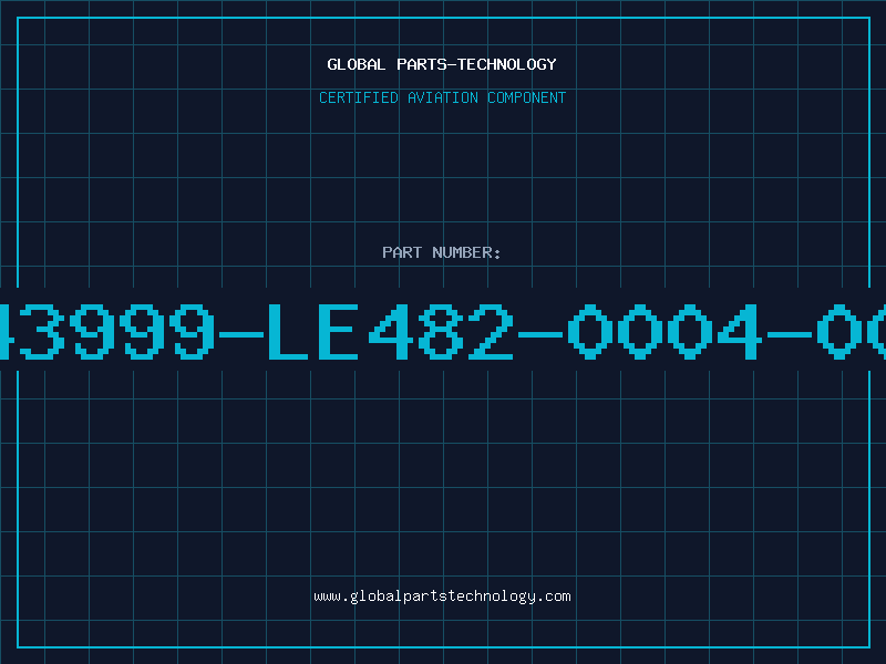Aviation Part 43999-LE482-0004-00