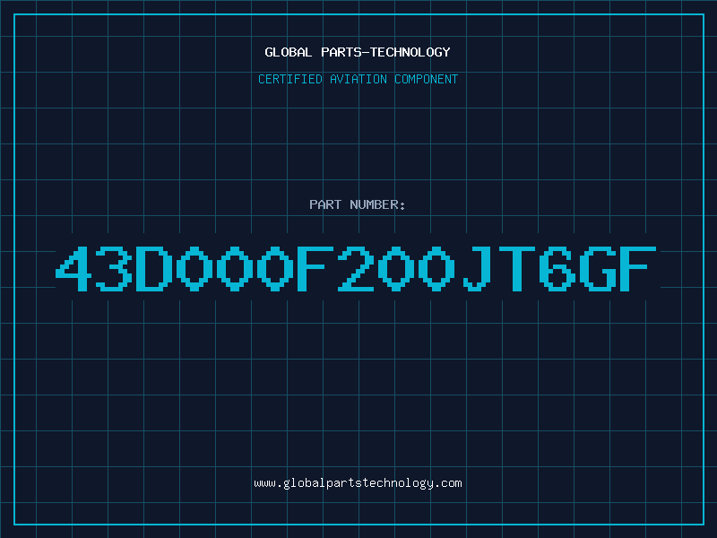 Aviation Part 43D000F200JT6GF