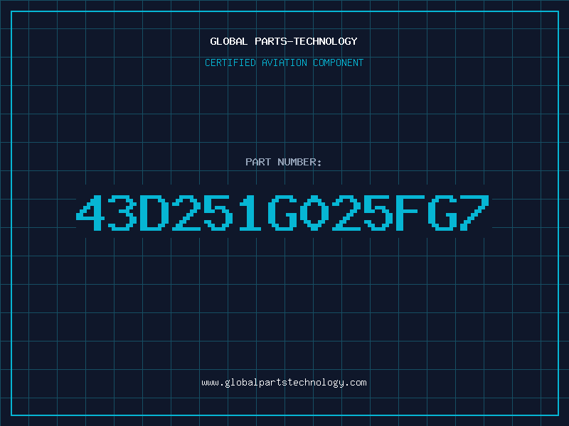 Aviation Part 43D251G025FG7