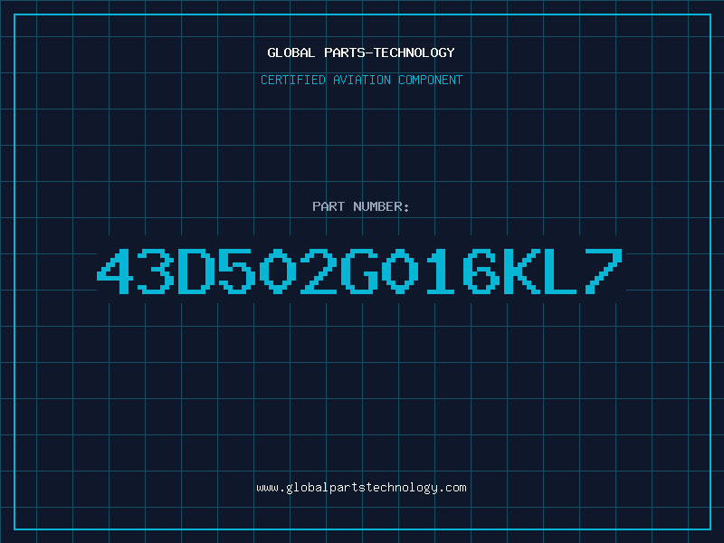Aviation Part 43D502G016KL7