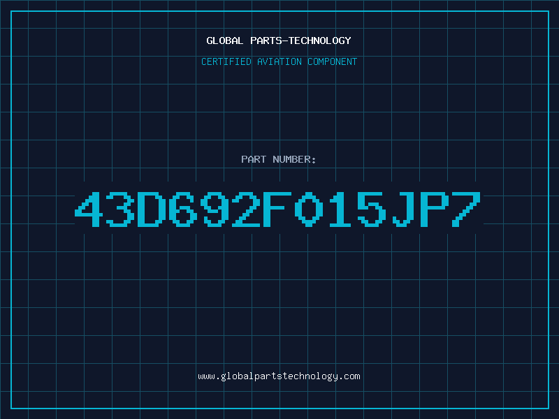 Aviation Part 43D692F015JP7