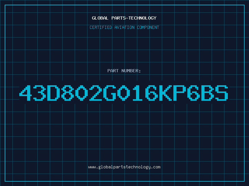 Aviation Part 43D802G016KP6BS