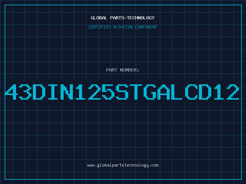 Aviation Part 43DIN125STGALCD12