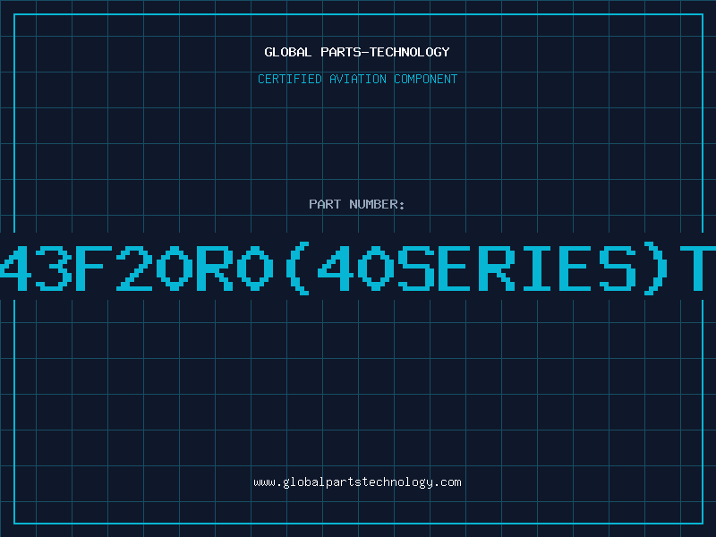 Aviation Part 43F20R040SERIEST