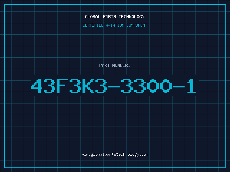 Aviation Part 43F3K3-3300-1