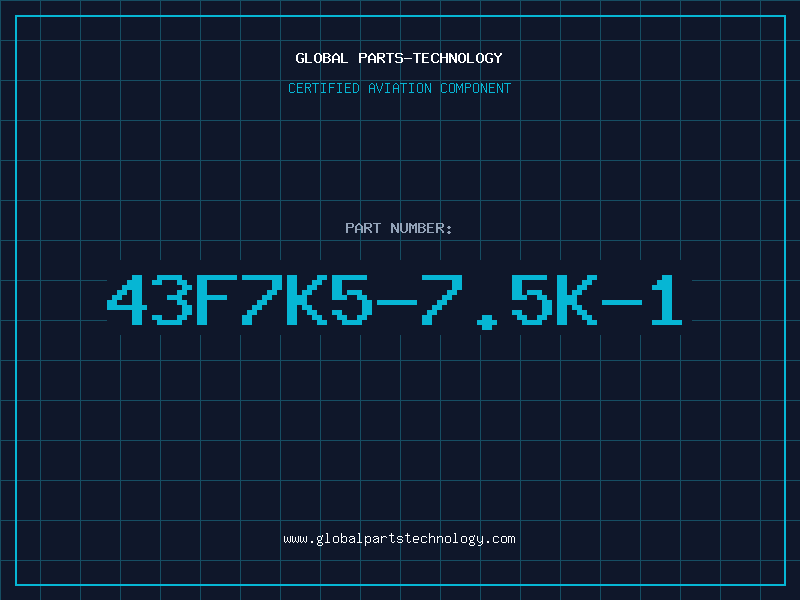 Aviation Part 43F7K5-7.5K-1
