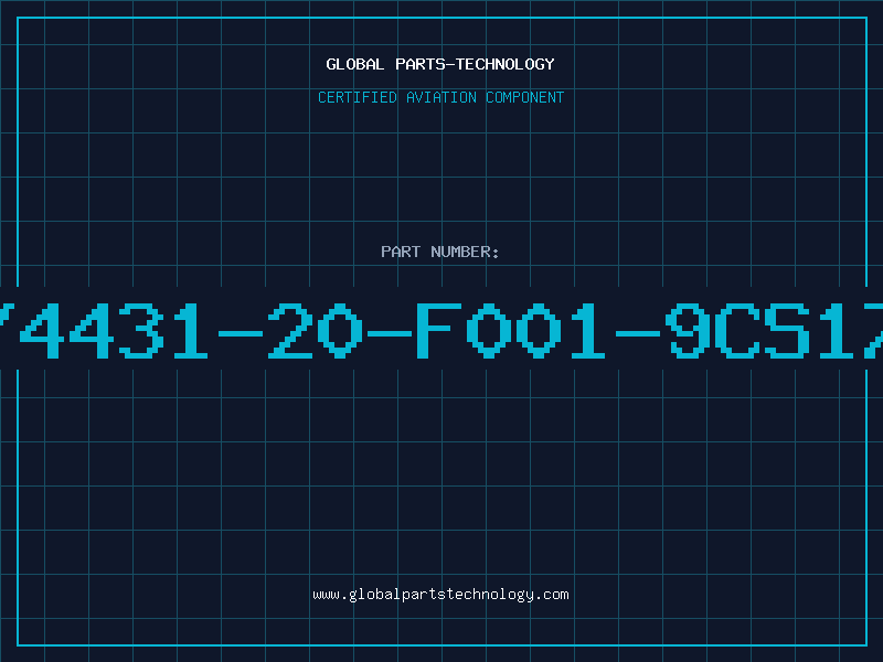 Aviation Part 44/4431-20-F001-9CS1784